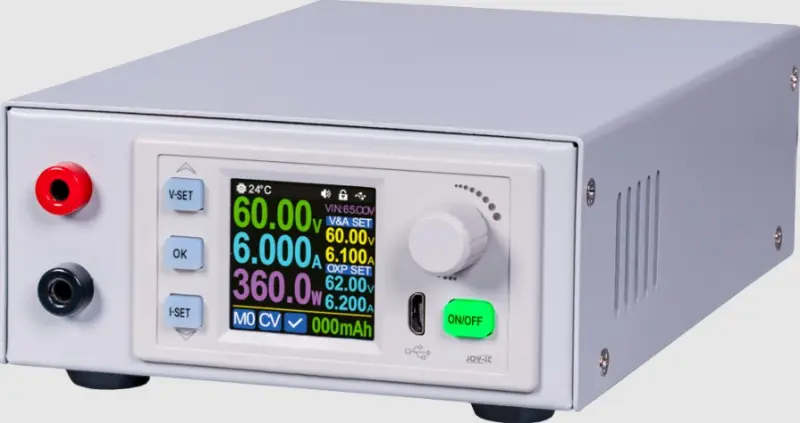 Laboratorijas barošanas avots, 360W, 0-60V, 0-6A