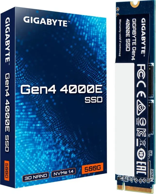 SSD disks Gigabyte 4000E 500GB M