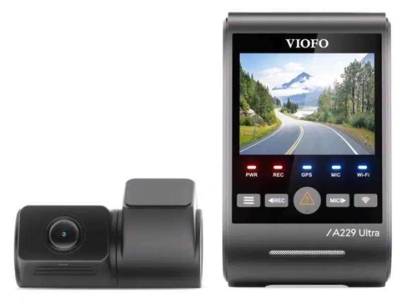 VIOFO A229 ULTRA 2CH-G GPS video