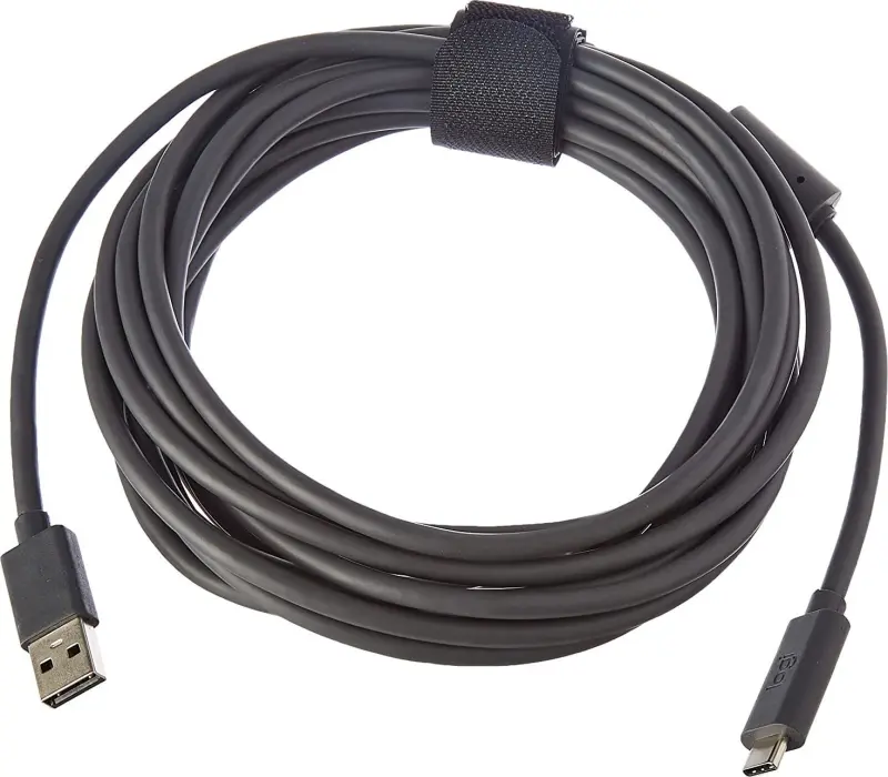 USB Logitech USB-A - USB-C kabelis