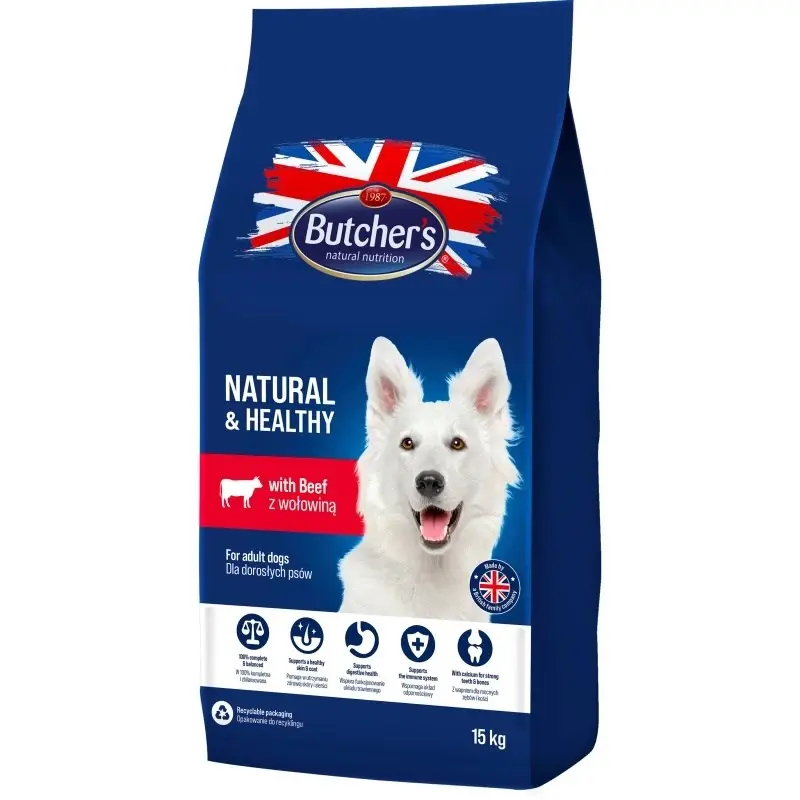 BUTCHER`S Natural & Healthy Dog with