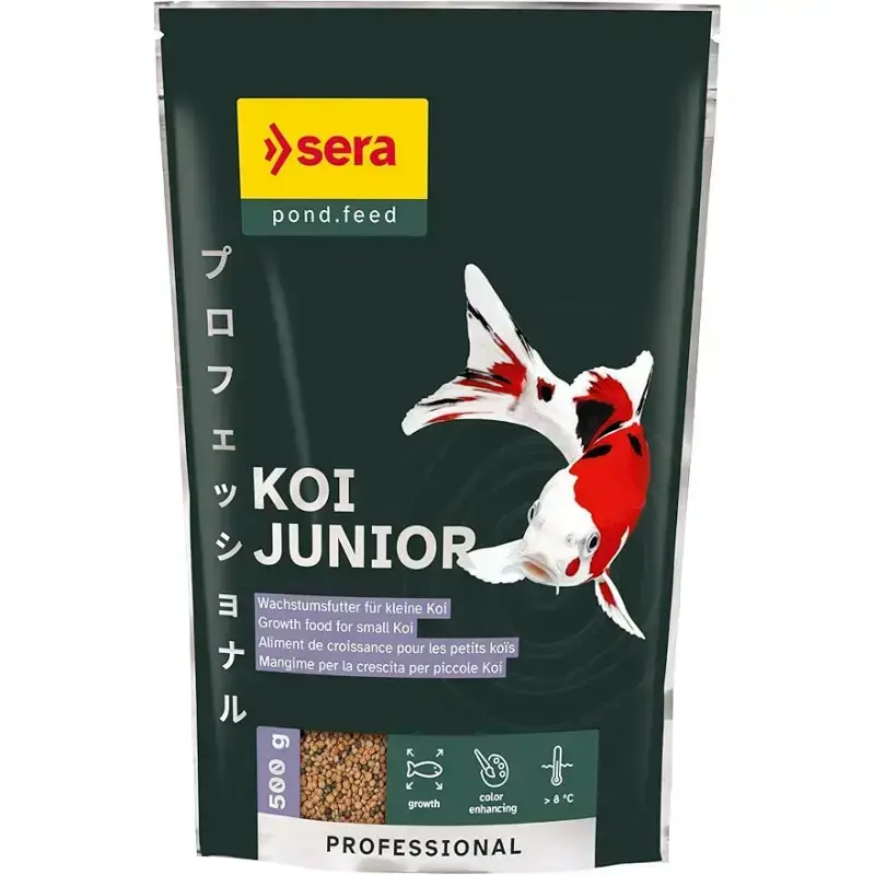 Zivju barība dīķa zivīm: Sera KOI
