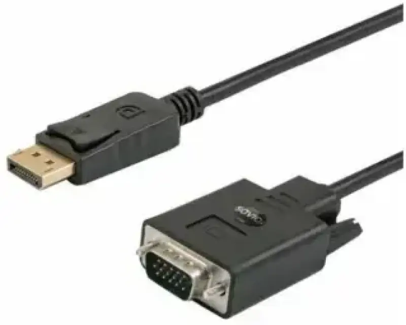 SAVIO DisplayPort uz VGA kabelis 1