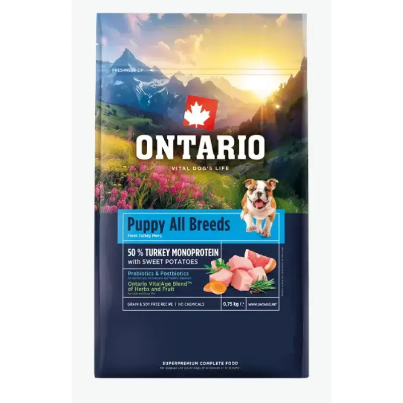Kucēnu barība – Ontario Kucēnu un