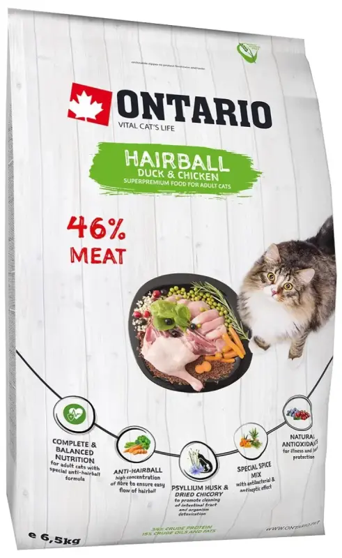 Sauss suņu barība - Ontario Cat