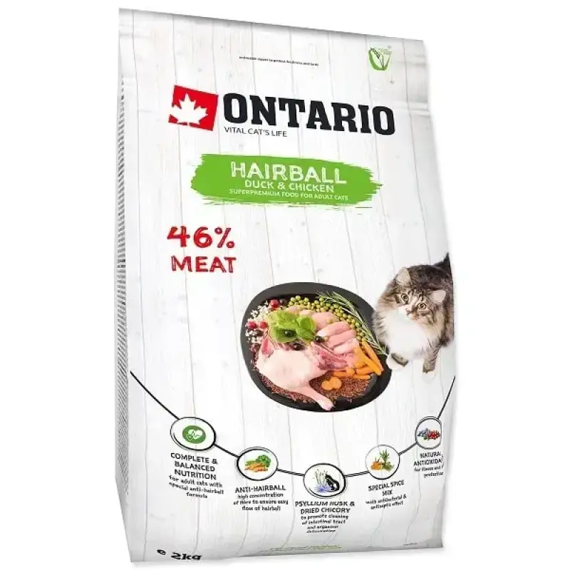 Sauss, sausa kaķu barība - Ontario