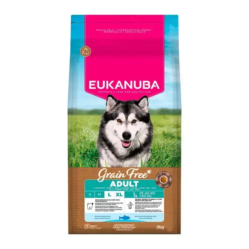 Eukanuba Pieaugušo Lielu Suņu Barība ar