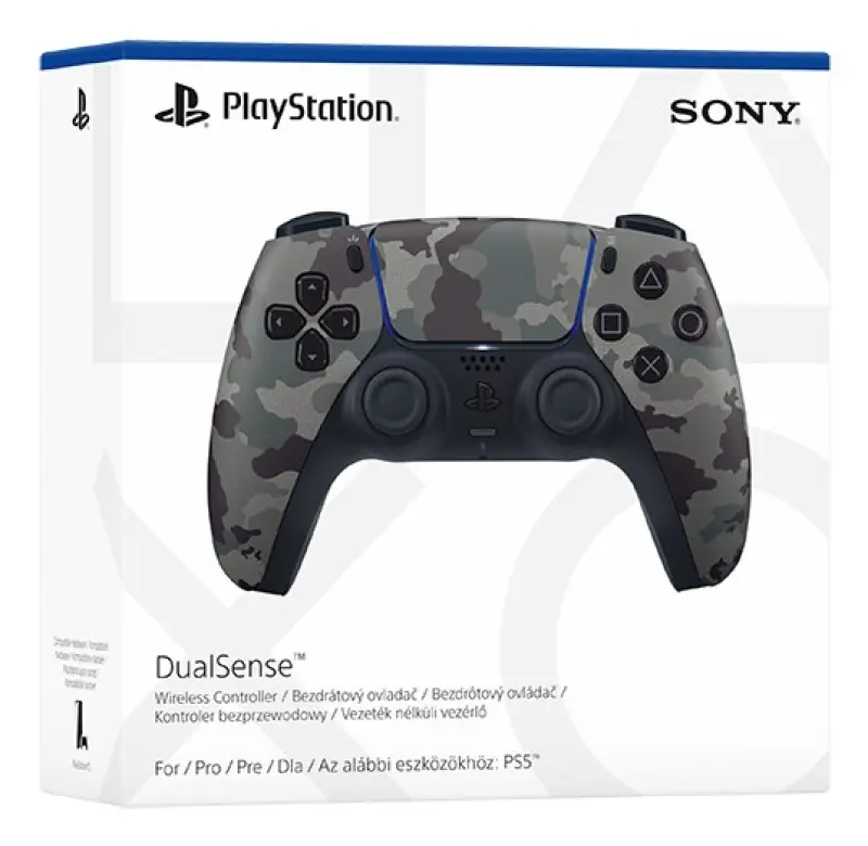 Sony DualSense Camouflage Bluetooth/USB Gamepad Analogue