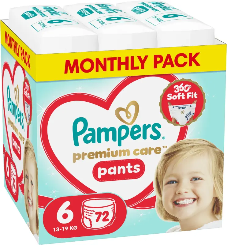 Pampers Premium Care autiņbiksītes 6, 13-17