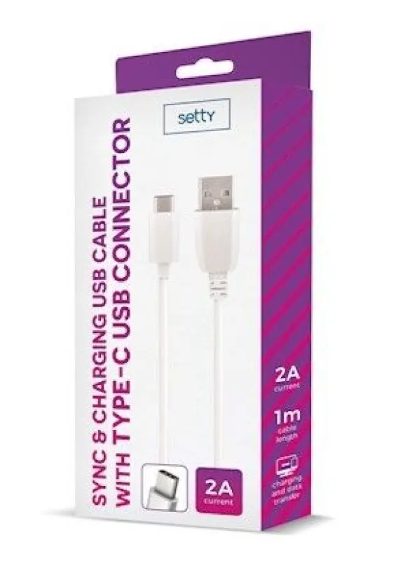 Setty Universal USB Type-C Cable 1m
