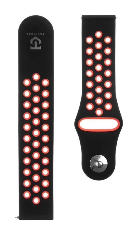 Tactical 20mm Double Silicone Watch Band