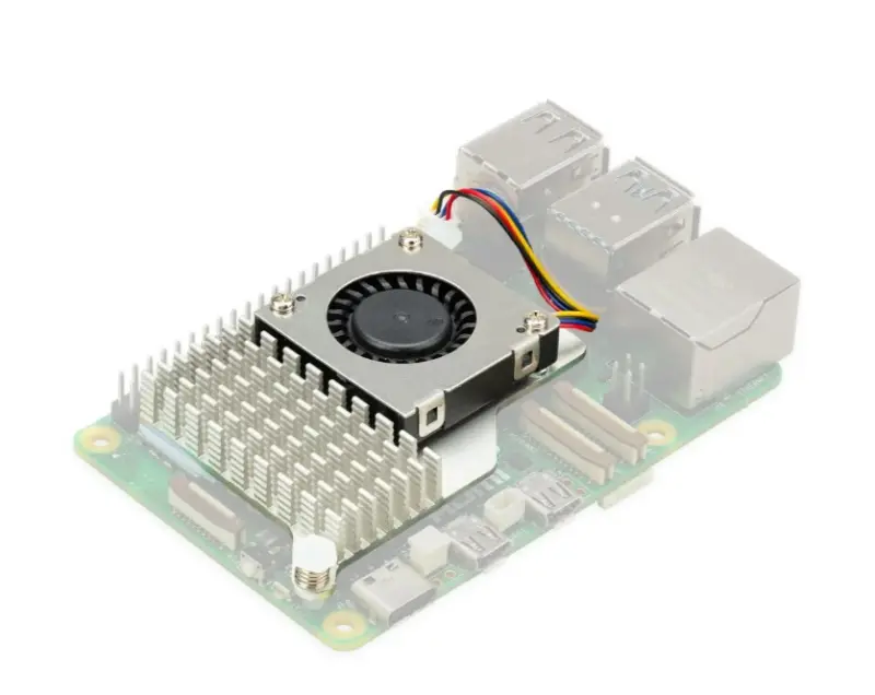 RASPBERRY-PI Aktīvais dzesētājs - radiators un