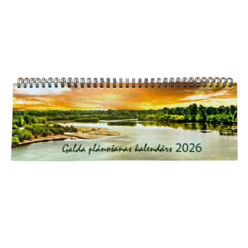 Galda kalendārs Kreska 2026, kartona, ar