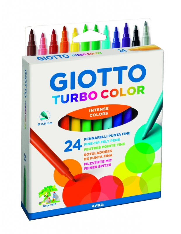 FILA Flomāsteri Giotto Turbo Color, 24