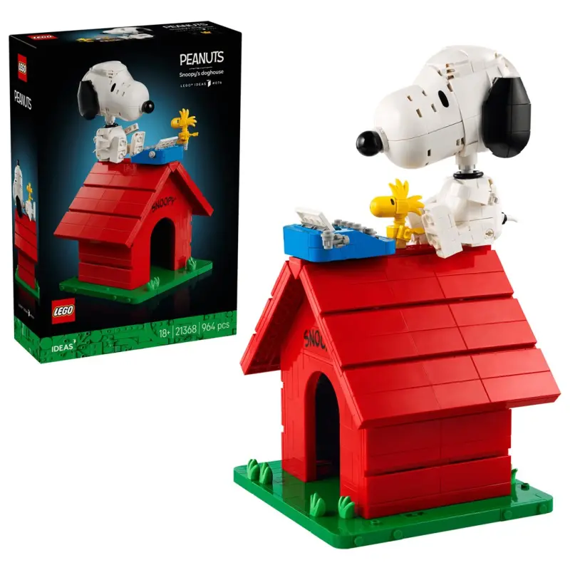 LEGO IDEAS 21368 Peanuts: Snoopy`s Doghouse