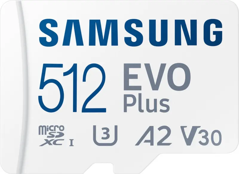 Samsung EVO PLUS 512GB microSDXC UHS-I