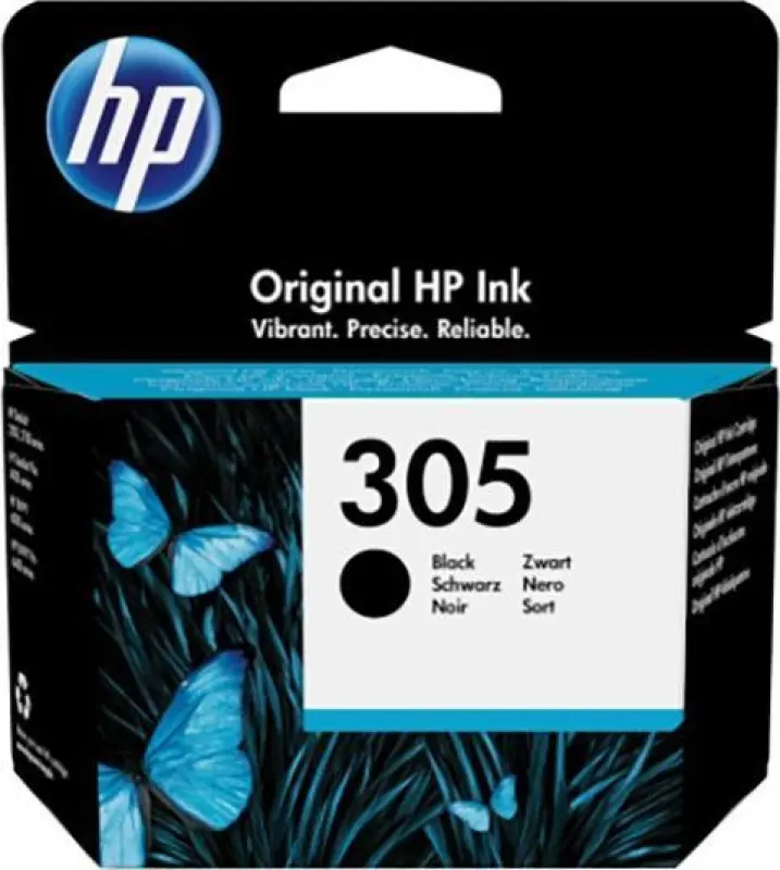HP 305 Melna tintes kasetne 3YM61AE
