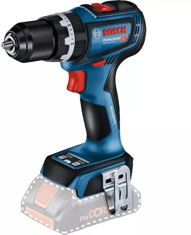 Bosch GSB 18V-90 C urbjmašīna ar
