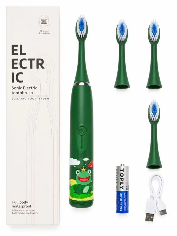 ILike Kids Sonic Electric Toothbrush, Waterproof