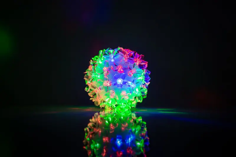 N/A Bumba ar puķēm RS-208 50LED