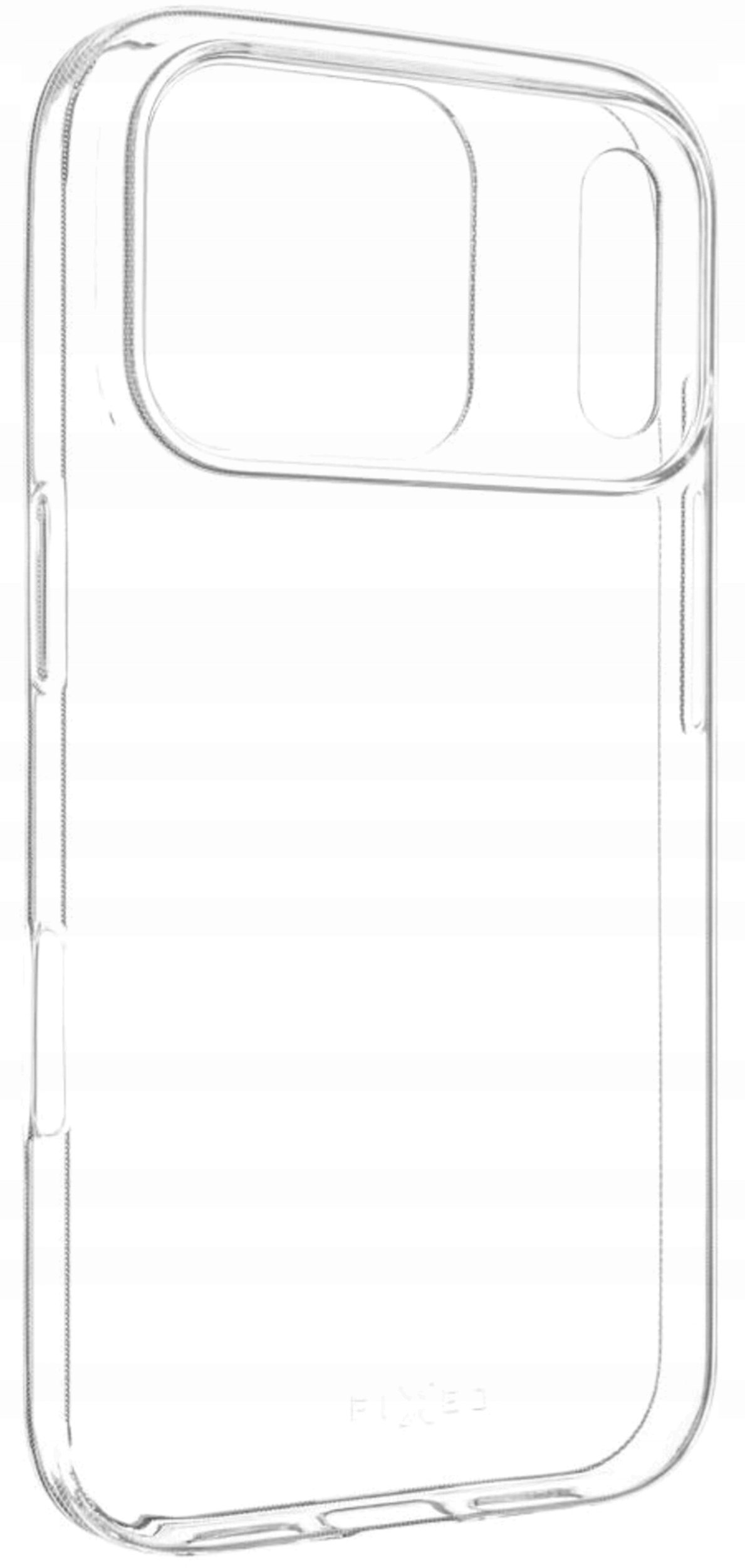 Fiksēta ultraplāna TPU želejseguma FIXED Story Slim priekš Apple iPhone 17 Pro Max, 0,6 mm, caurspīdīga