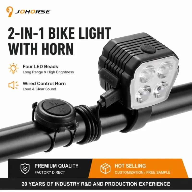 ILike 120dB Electric Bike Horn with
