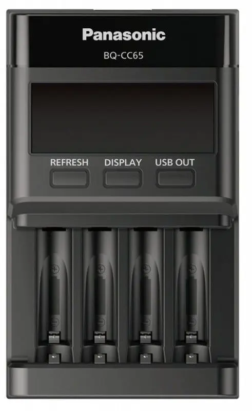 Panasonic Eneloop lādētājs BQ-CC65E (BQ-CC65E) -