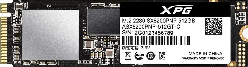 ADATA XPG SX8200 Pro 512GB M