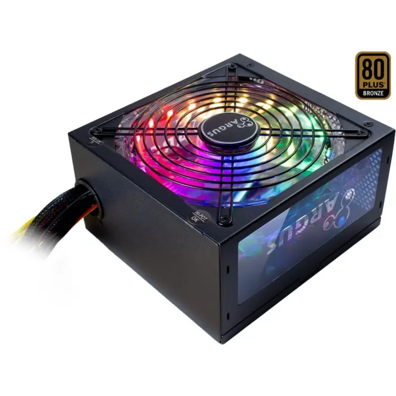 Inter-Tech Argus RGB-500W II barošanas bloks