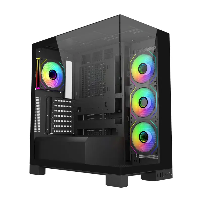 FSP M540-BA Midi Tower korpuss melns