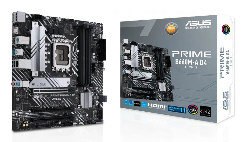 ASUS PRIME B660M-A D4-CSM Intel B660
