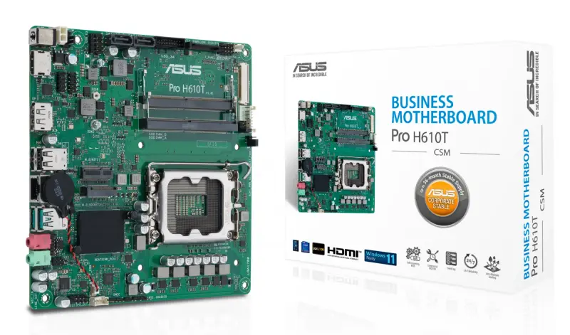 ASUS PRO H610T-CSM Intel H610 LGA