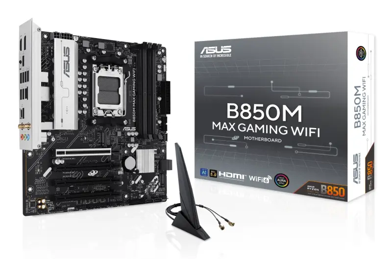 Mātesplate ASUS B850M MAX GAMING WIFI