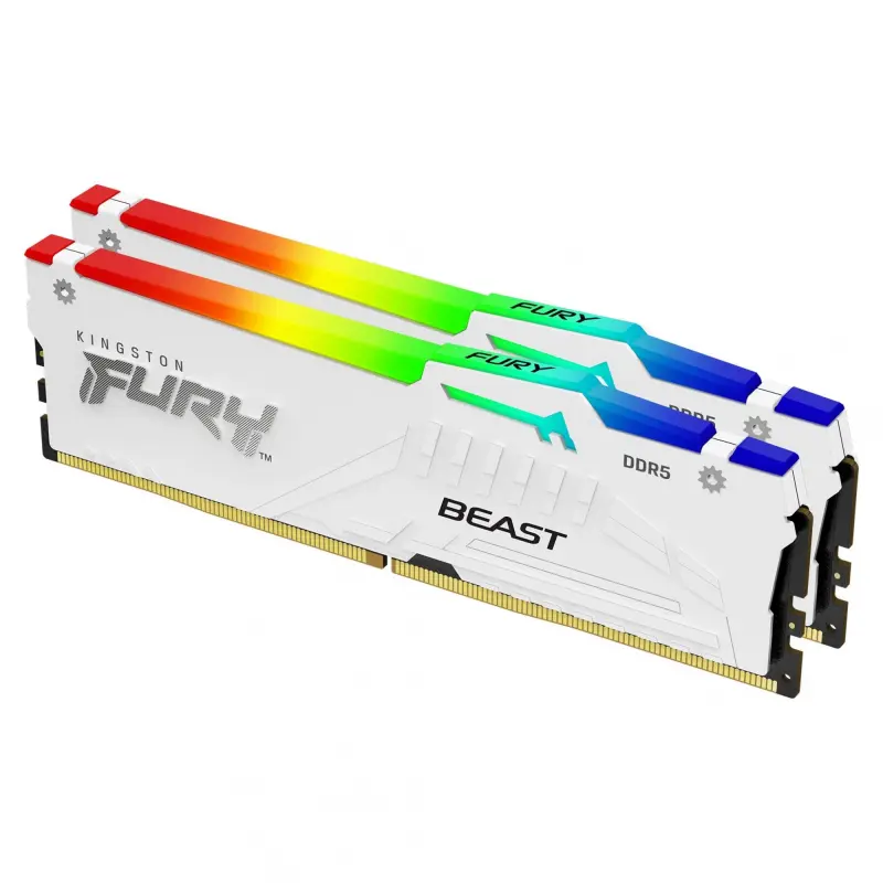 Kingston Fury Beast White RGB EXPO