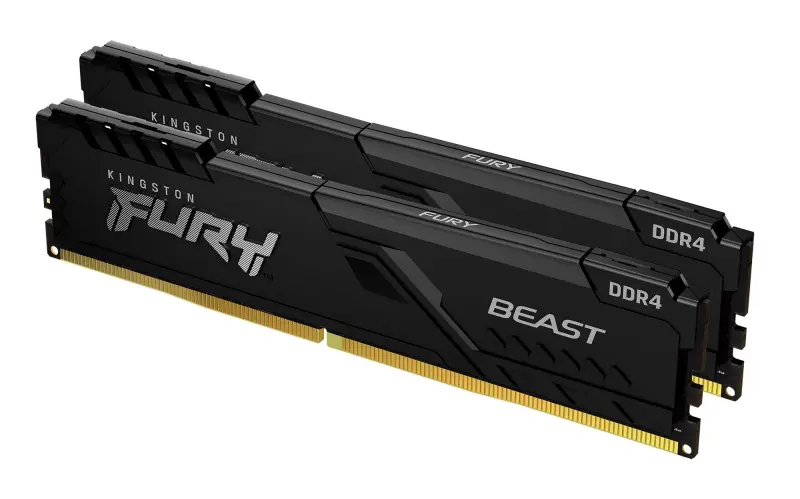 Operatīvā atmiņa Kingston FURY Beast KF436C17BBK2/16