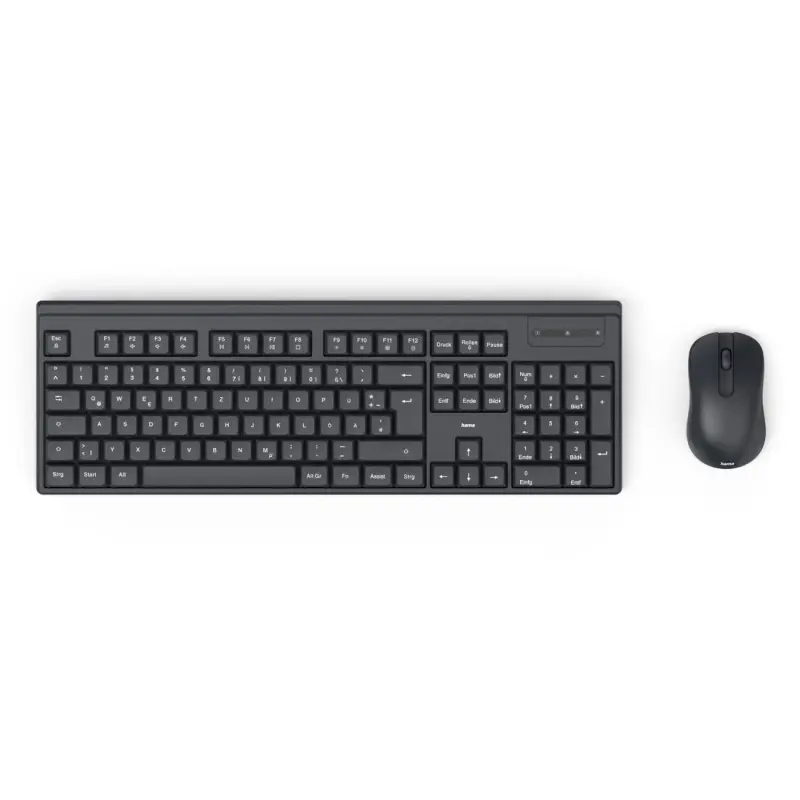 Hama WKM-100 Melns Tastatūras un Pele