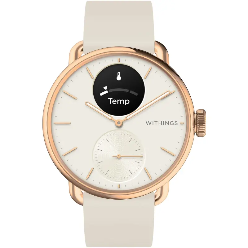 Withings ScanWatch 2 38mm Rozā Zelta