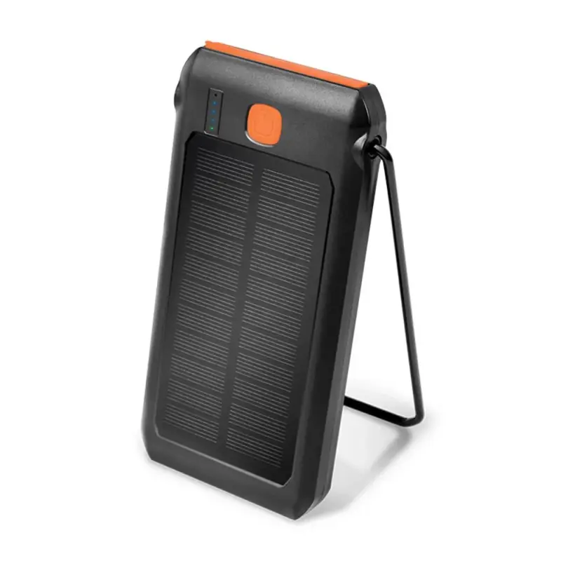 Logilink saules enerģijas powerbank ar lukturīti