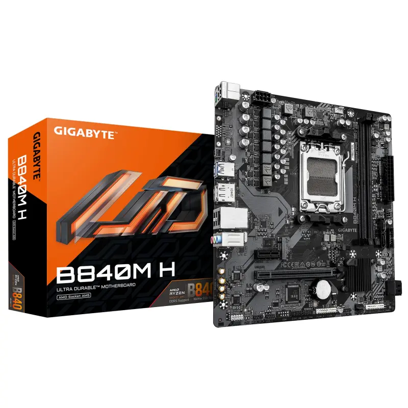 GIGABYTE B840M H mātesplate - AMD