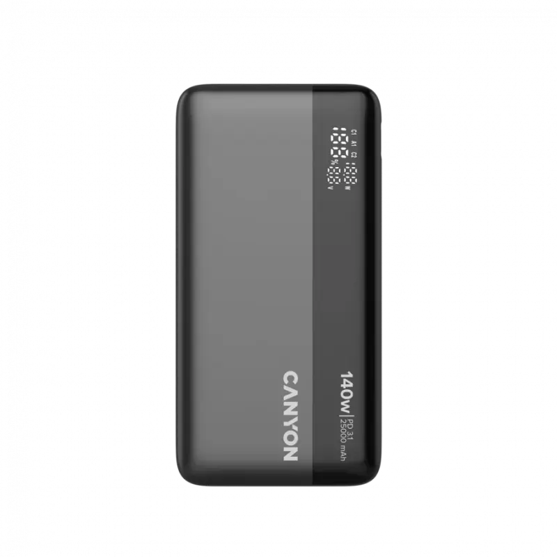 CANYON Power Bank PB-240, 25000mAh PD140W