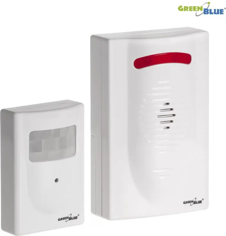 GreenBlue Bezvadu mini ieejas trauksmes signālģenerators