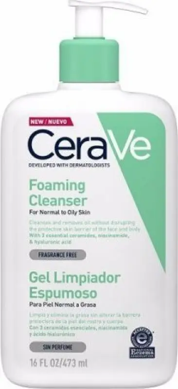 CeraVe Attīrošais mazgāšanas želeja normālai un