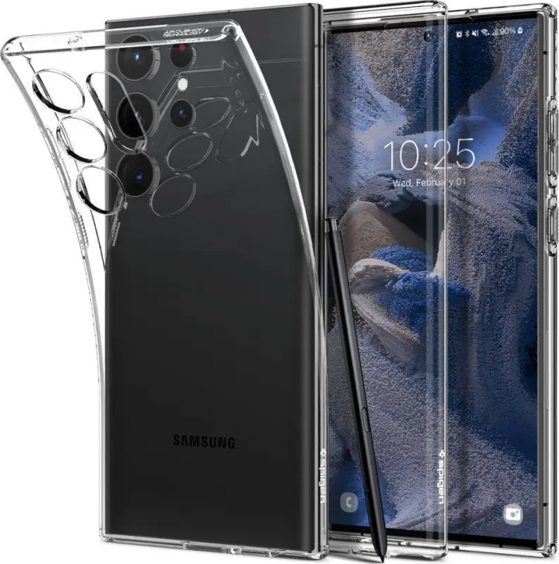 Spigen Liquid Crystal caurspīdīgs — Samsung