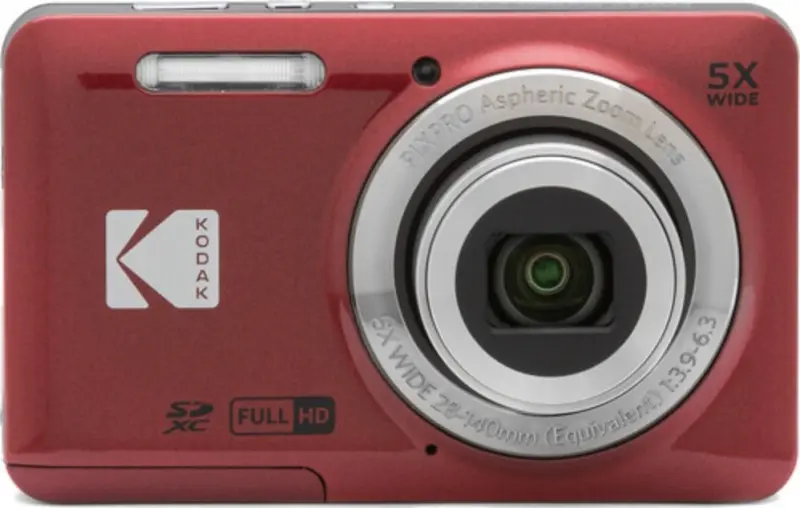 Digitālā kamera Kodak FZ55 sarkanā -