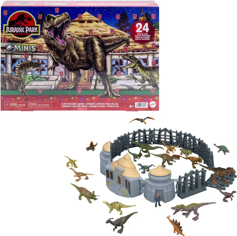 Mattel Jurassic World Minis Adventes kalendārs