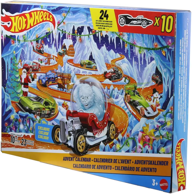 Adventa kalendārs Mattel Hot Wheels Adventes