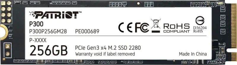 Patriot P300 256GB M.2 2280