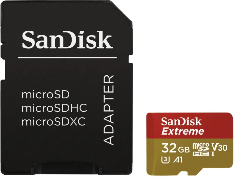 Atmiņas karte SanDisk Extreme microSDHC 32