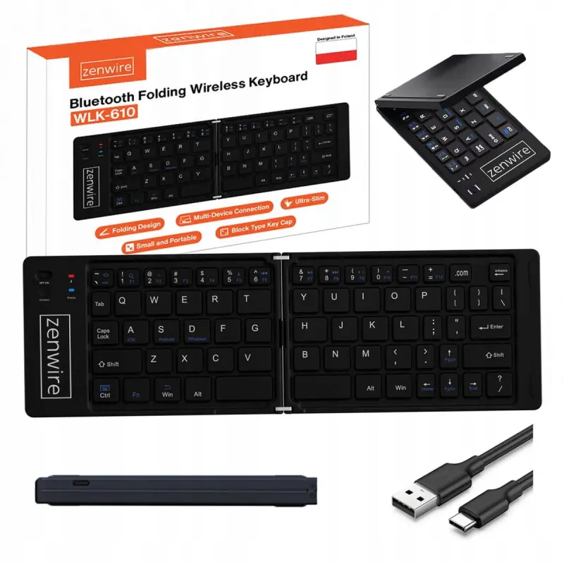 Klaviatūra Zenwire WLK-610 (7614312) - 7614312
