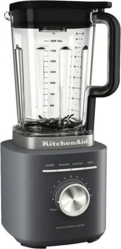 Stacionārais trauks-blenderis KitchenAid Pure Power, tumši